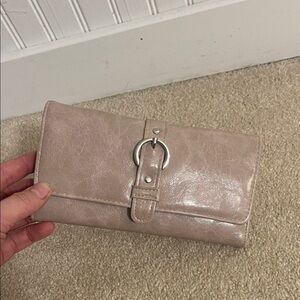 Elegant Beige Women's Clutch